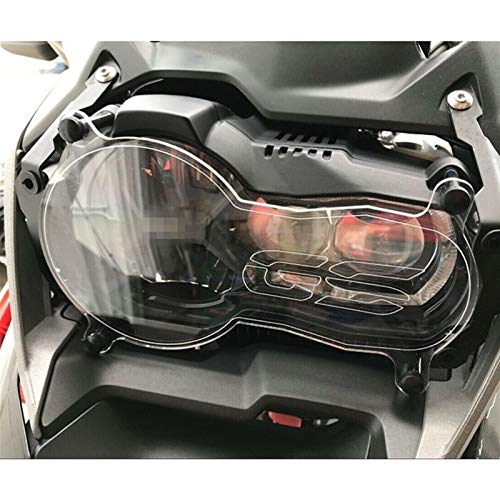 Motorradabdeckung und Leisten Ajuste para BMW R1200GS LED LED Faro Grille Protector Guardia Lense Funda Ajuste para BMW R 1200 GS LC ADV 13-18 Accesorios de motocicleta acrílico Motorrad-Zubehör