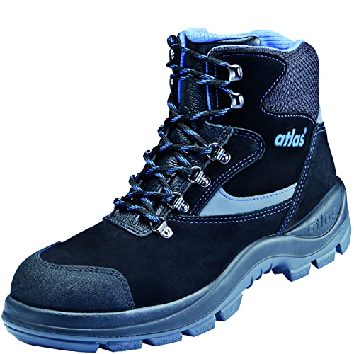 Atlas 86512s349, Ergo-Med 735 XP S3 W.12-Botas (Talla Hombre, Azul, 49 EU