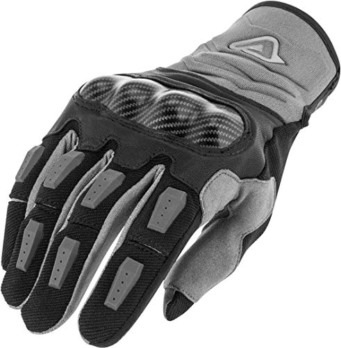 ACERBIS - Guantes de moto Carbon G 3.0 negro/gris