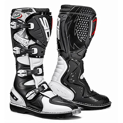 Sidi Agueda Botas de Motocross ( – Color Blanco/Negro