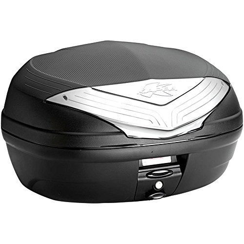 Givi K466NT Monolock Baúl, 46 litros de Volumen,Reflector Transparente, 3 Kg de Carga