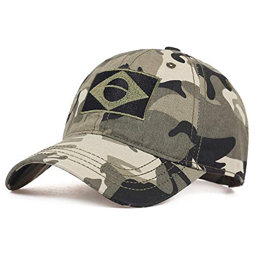 ileibmaoz Bandera Camuflaje Gorra De Béisbol Moda Selva Gorras Ajustable Al Aire Libre Algodón Casual Sombrero Hip Hop Deportes Sombreros Camuflaje