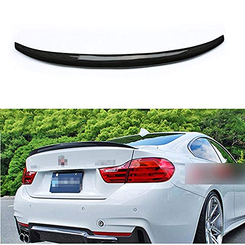 LYBH Alerón Trasero De Fibra De Carbono Genuino para Coche, Alerón para Puerta Trasera, Alerón para BMW F36 M4 Style 4 Series Coupe De 4 Puertas 2014 2015 2016-2019 420I 420D 428I 435I, Accesorio