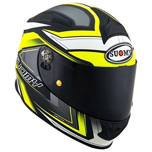 Suomy Sr-Sport Engine, Matt Black/Yellow Fluo, M