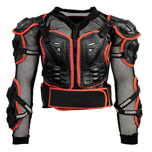 Bohmberg Body Protector Safty Chaqueta Protectores Camisa Pecho Motocicleta Protectores Protectores Chaqueta Motocicleta Camisa Protector de Pecho Protección contra caídas Chaqueta de protección -