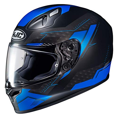 Casco de moto HJC FG-17 TALOS MC2SF, Negro/Azul, S