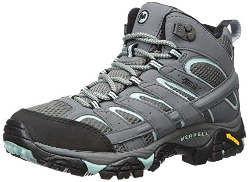 Merrell Moab 2 Mid GTX, Zapatos de Senderismo Mujer, Gris (Sedona Sage), 39 EU