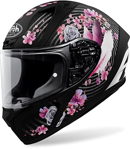 Airoh Valor Cascos Moto, Unisex Adulto, Mate, L