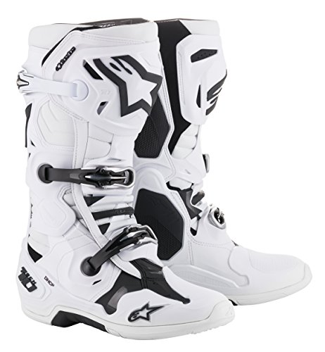 Alpinestars Crosslaarzen Tech 10 White-43 (EU)