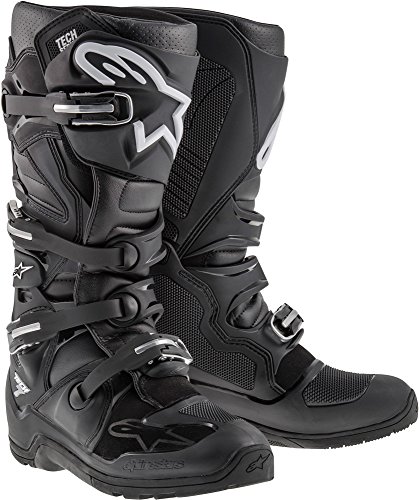 Botas Mx Alpinestars 2016 Tech Seven Enduro Negro (Eu 47 / Us 12 , Negro)