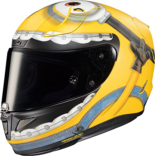 HJC Helmets Casco integral de moto RPHA11 OTTO MINIONS, XL, Amarillo