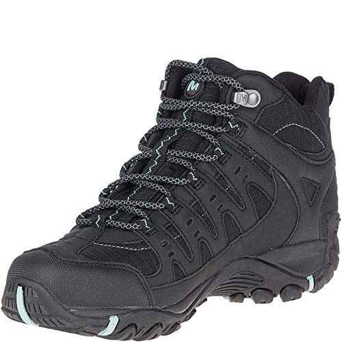 Merrell Accentor Sport, Zapatillas Deportivas Mujer, Black/Aquifer, 36 EU