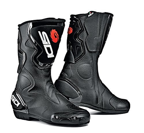 Sidi Fusion Botas para Motocicleta, Negro, 40