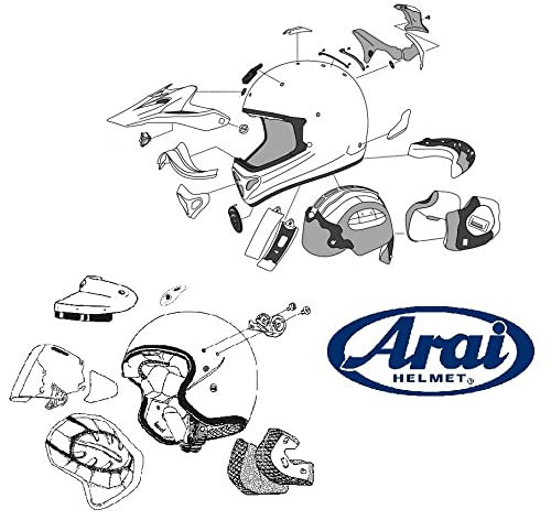 Motodak Inter. Arai SZ ram-x II 12 mm Casco Jet