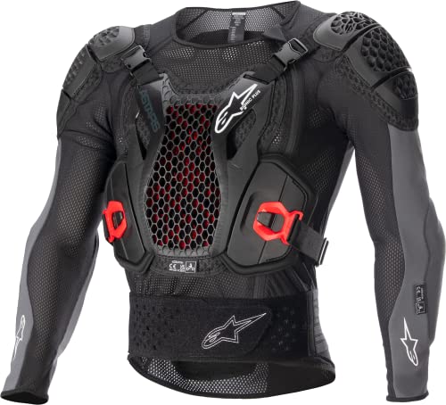 Alpinestars Bionic Plus V2 Chaqueta protectora (Black/Red,S)