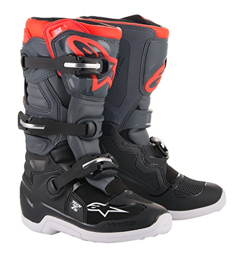 Alpinestars Tech 7S Youth Off-Road Motocross Boot (6 US, White Red Gray)