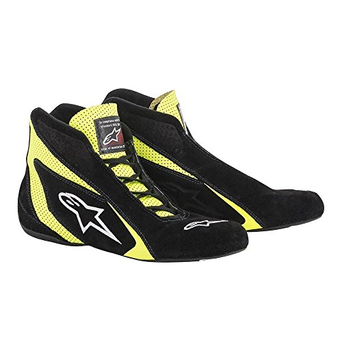 Alpinestars 2710618-12B-10.5 SP Shoes , Black, Size 10.5, SFI 3.3 Level 5/FIA, Suede