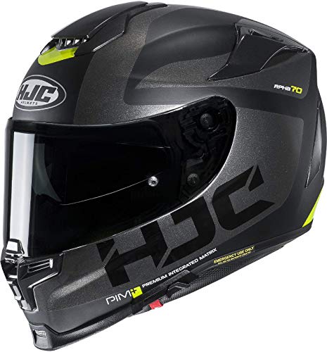 HJC R-PHA-70 Cascos, Hombre, BALIUS Grey/Black, S