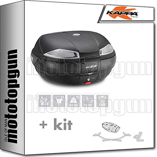 KAPPA MALETA K53N 53 LT + PORTAEQUIPAJE MONOKEY COMPATIBLE CON HONDA ST 1100 PAN EUROPEAN