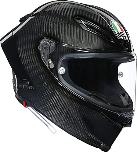 AGV Pista GP RR Casco para Motocicleta, Hombre, Negro, 2XL