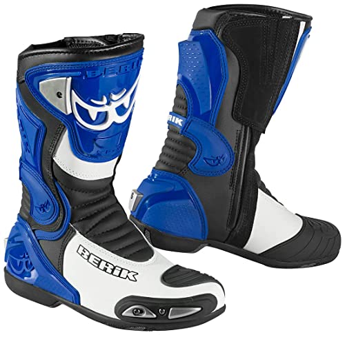 Berik Losail Botas de moto (Blue,43)