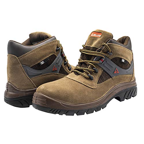 Bellota 72221-39 S1P - Bota Air Afelpada, Color Marrón, 39 EU