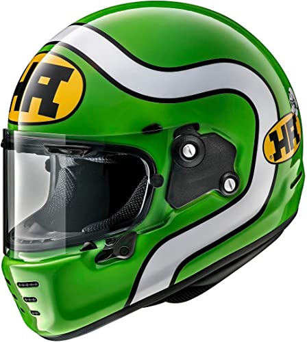 ARAI Helmet Concept-X Ha, verde y blanco, M