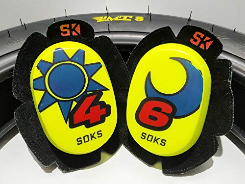 SOKS Deslizaderas para mono | RACE SOL E LUNA AMARILLO FLUOR