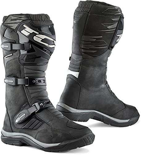 TCX Botas de moto BAJA WP Negro, 45