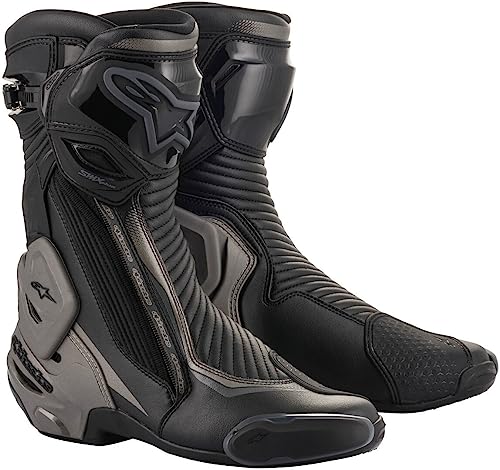 Alpinestars SMX Plus v2 Botas de moto (Black/Gray,46)