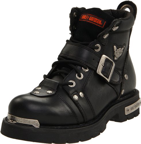 Harley-Davidson - Botas de freno con hebilla para hombre, negro (Negro), 10,5 D(M) US