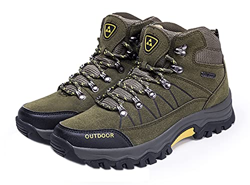 Botas de Senderismo Hombre Impermeables Zapatillas de Trekking Montaña al Aire Trail Invierno Botines Zapatos