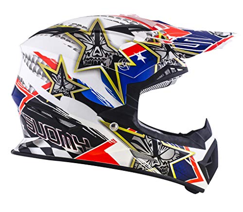 Suomy Rumble Casco, Multicolor, 58