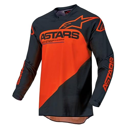 Alpinestars Racer Supermatic Jersey Antracita/Naranja Lg (3761522-1440-L)