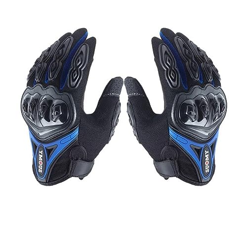 ZLKZZQ Guantes de Carreras de Motos Transpirables Enduro Dirt Bike Moto Guantes Luvas Off Road Motocross Moto Guantes de Montar -A11-XL