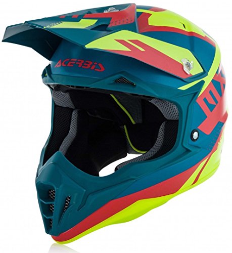 Acerbis Casco Impact 3.0 Amarillo/Rojo XXL