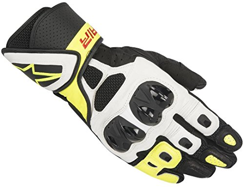 Motorcycle Alpinestars SP Gloves Air Black White Yellow S