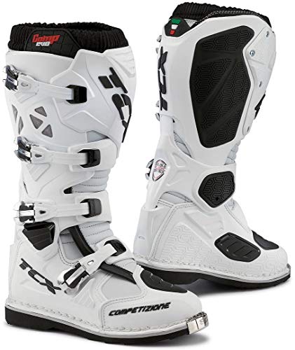 9660 - TCX Comp EVO Motocross Boots 42 White (UK 8)