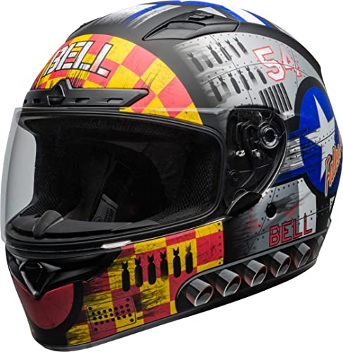 BELL HELMET QUALIFIER DLX MIPS DEVIL MAY CARE GREY L