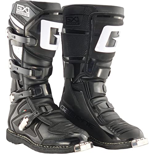 Gaerne GX-1 Enduro - Botas de motocross (talla 45), color negro