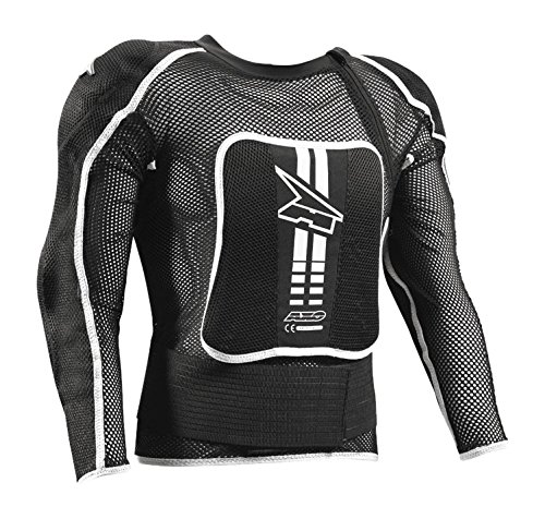 AXO Super Enduro Peto de protección, Hombre, Negro, XS/S