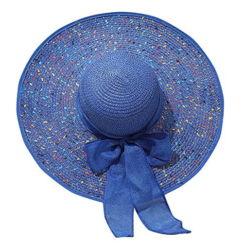 Baúl Reparto Compatible with Moto Ancha Transpirable Mujer, Sombrero, Aleros de Playa, Sol, Pescador, de béisbol para Sombrero De Playa Hombre (Navy, One Size)